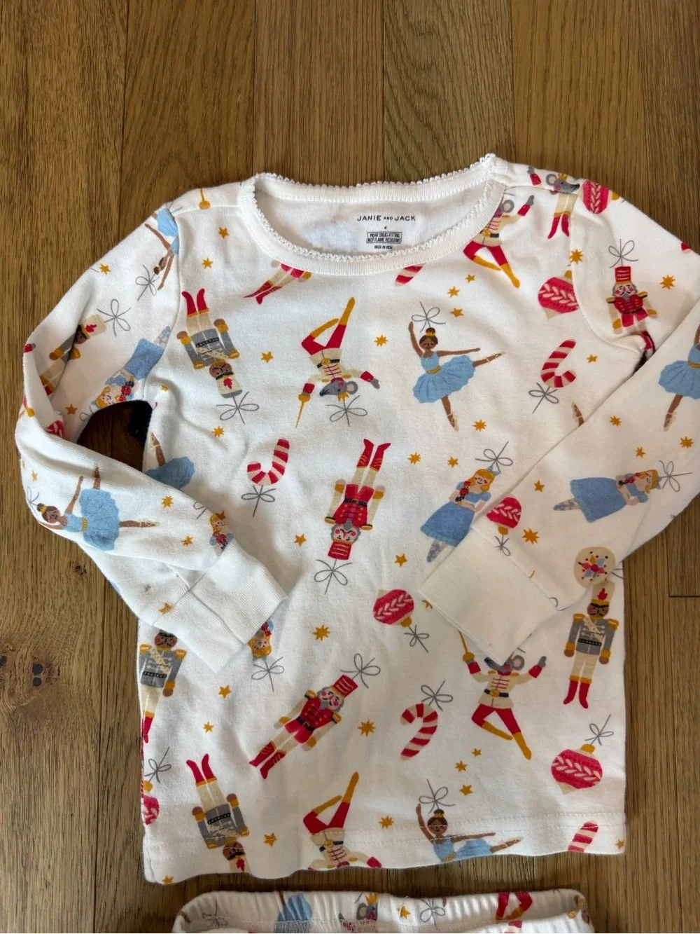 ✨ Janie and Jack Girls Size 4 Goodnight Nutcracker Ballet Pajama Set ✨